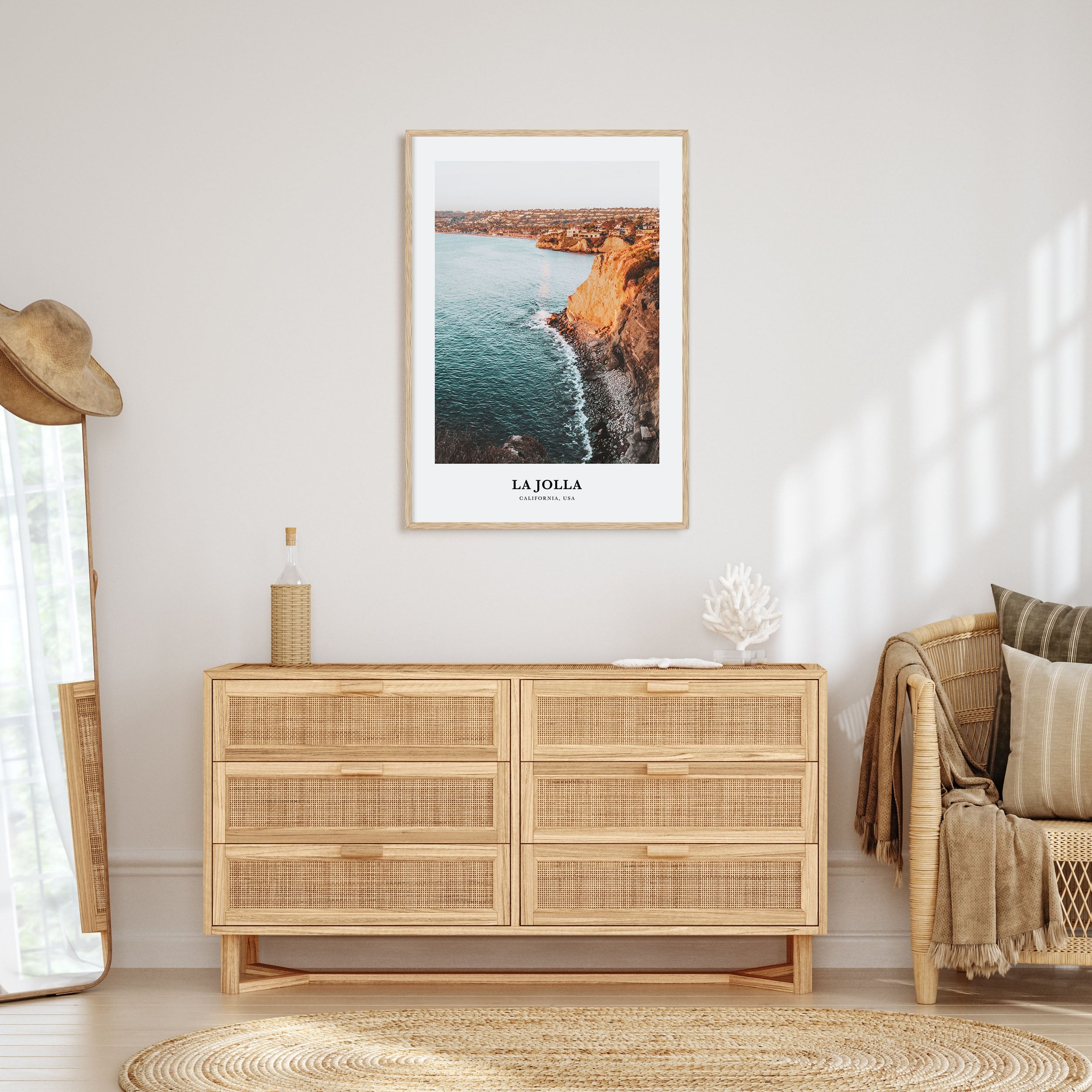 La Jolla Portrait Color No 1 Poster