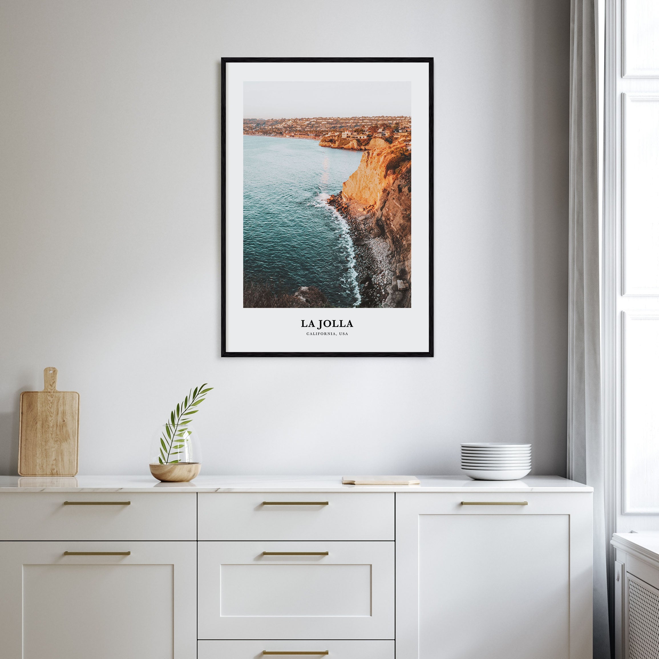 La Jolla Portrait Color No 1 Poster