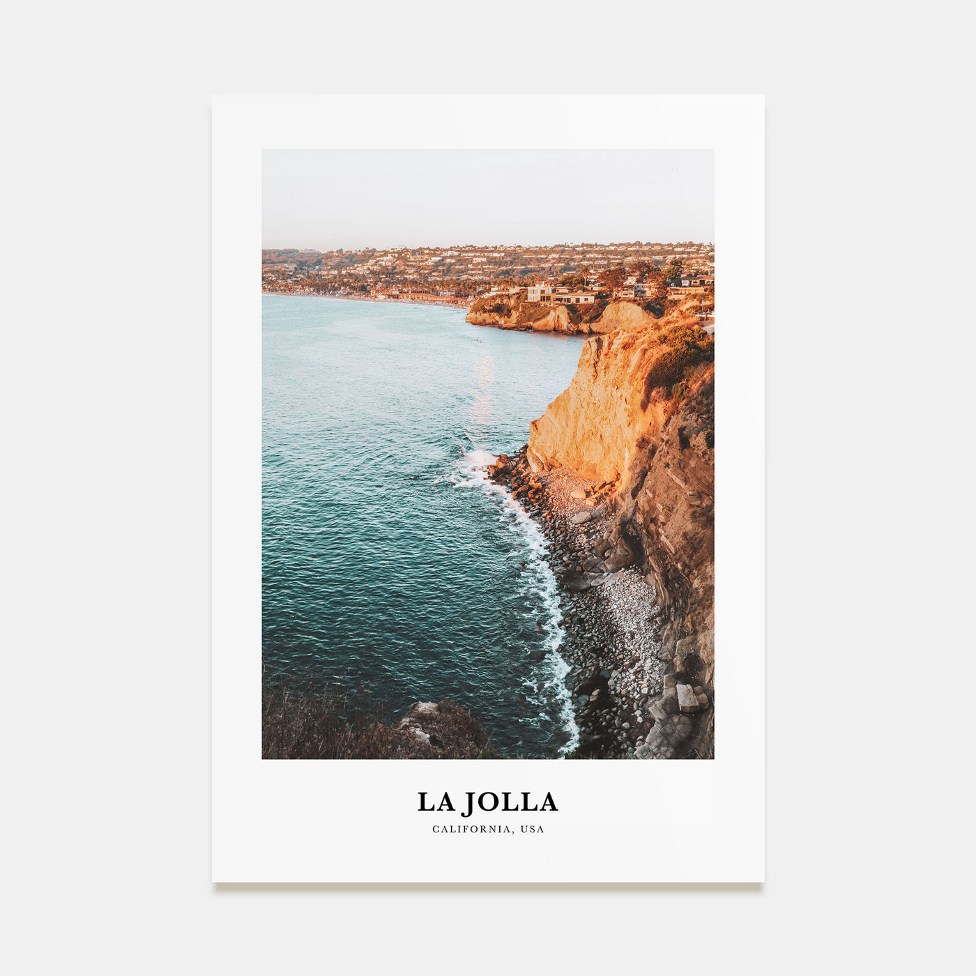 La Jolla Portrait Color No 1 Poster