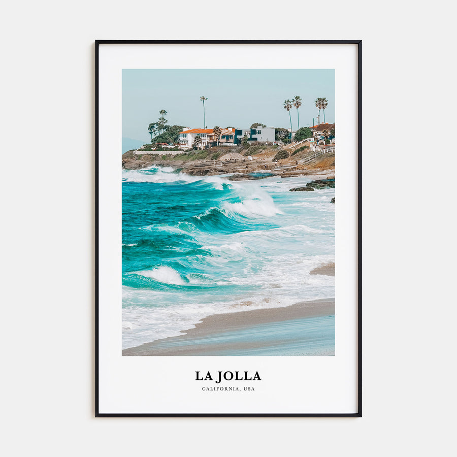 La Jolla Portrait Color No 2 Poster
