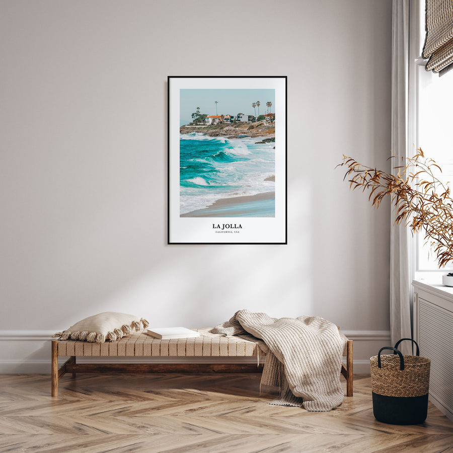 La Jolla Portrait Color No 2 Poster
