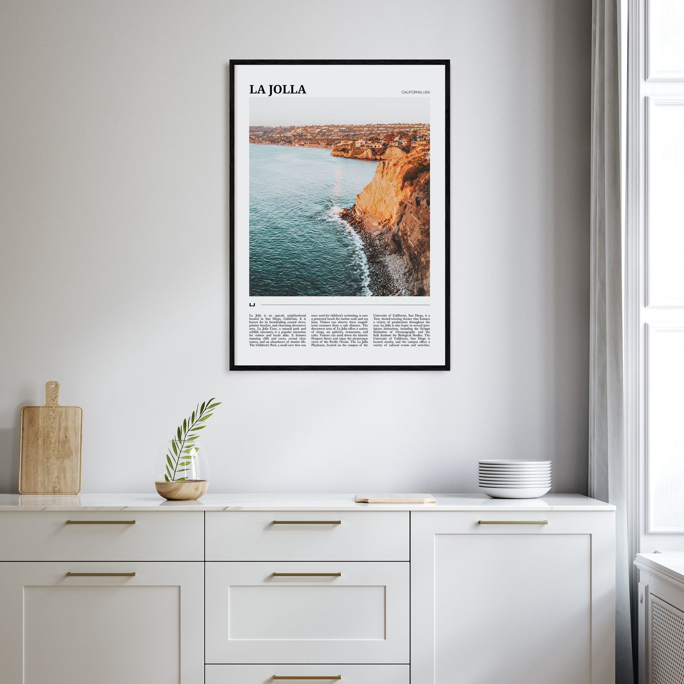 La Jolla Travel Color No 1 Poster