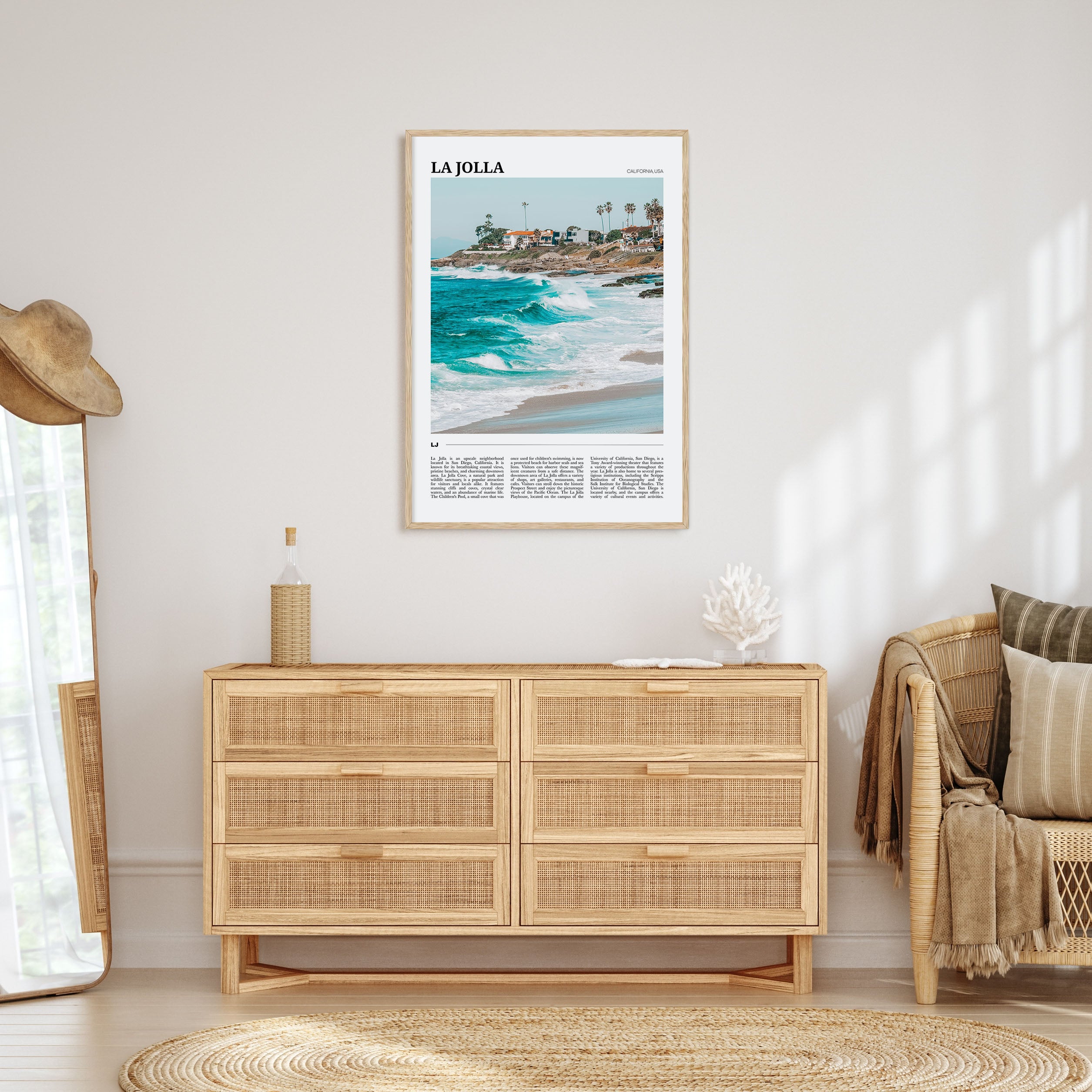La Jolla Travel Color No 2 Poster