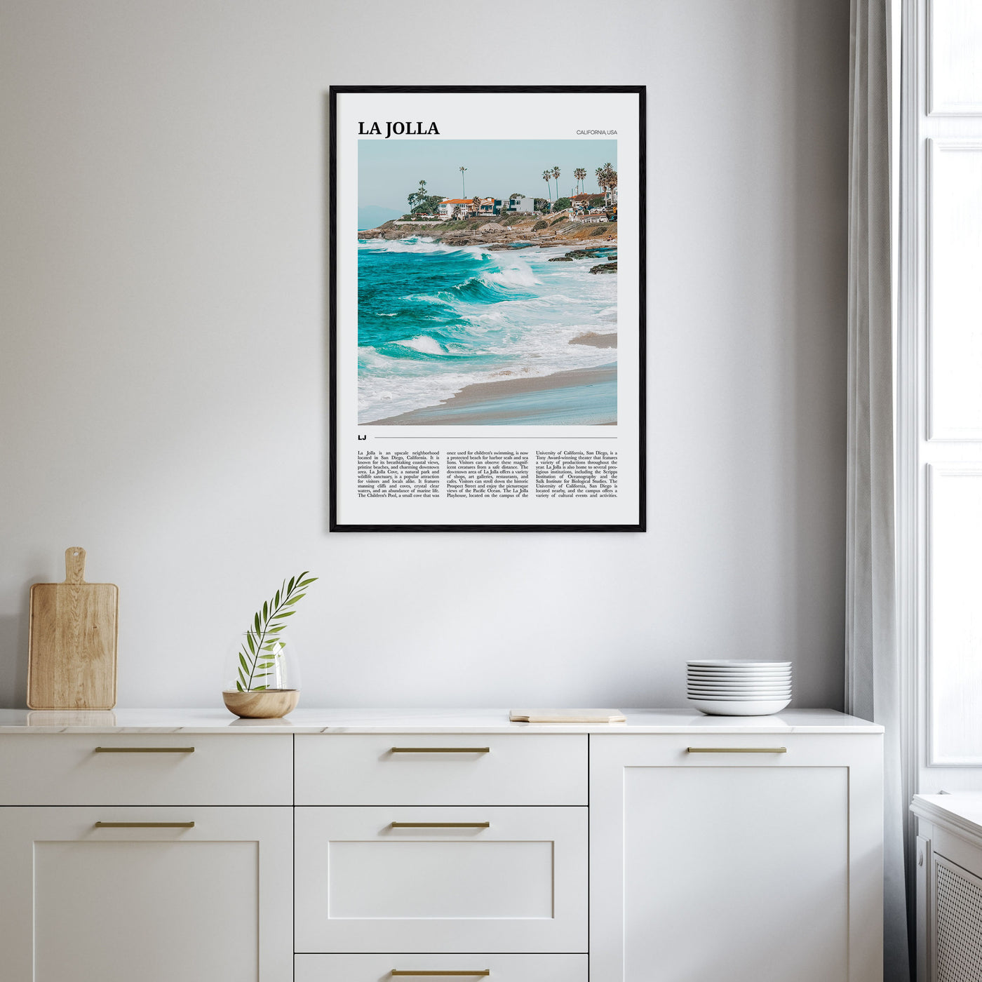 La Jolla Travel Color No 2 Poster