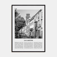 La Laguna Travel B&W Poster