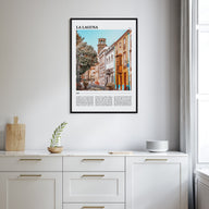 La Laguna Travel Color Poster
