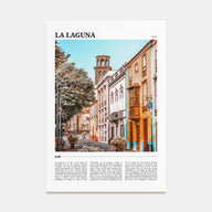 La Laguna Travel Color Poster