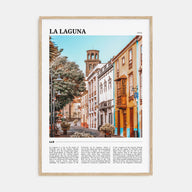 La Laguna Travel Color Poster