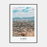 La Mesa Portrait Color Poster