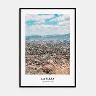 La Mesa Portrait Color Poster