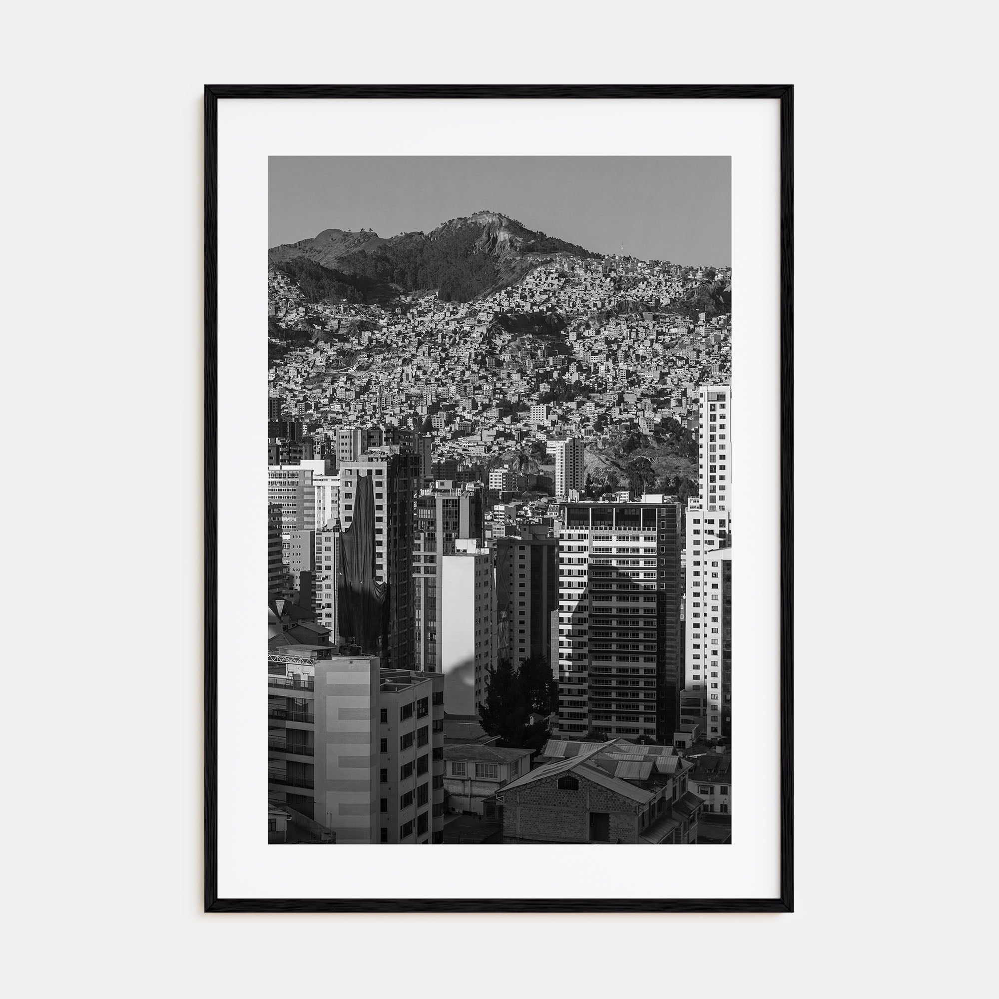 La Paz Photo B&W Poster