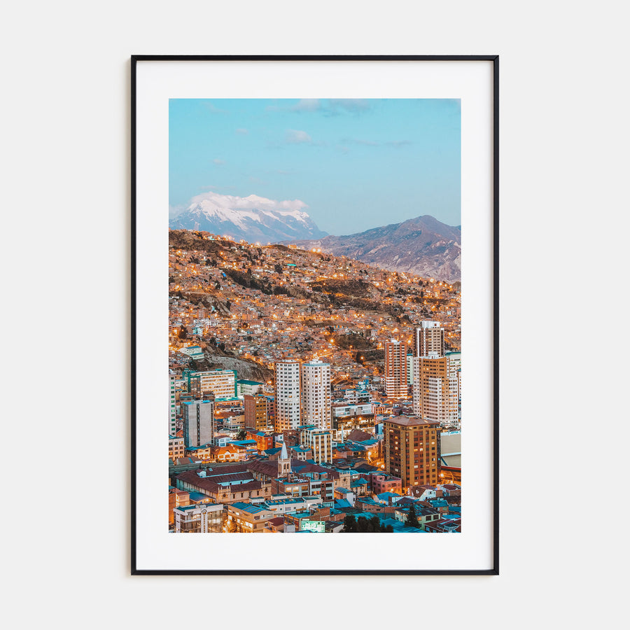 La Paz Photo Color Poster