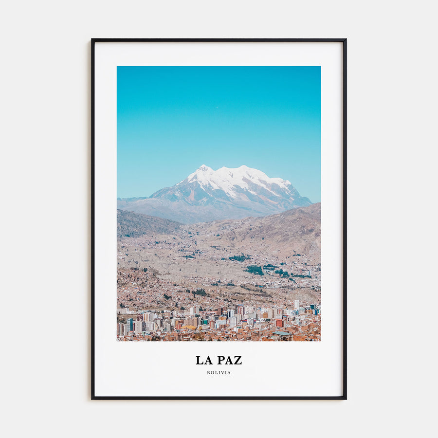 La Paz Portrait Color Poster