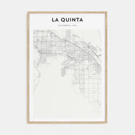La Quinta Map Portrait Poster