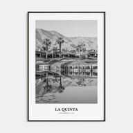 La Quinta Portrait B&W No 2 Poster