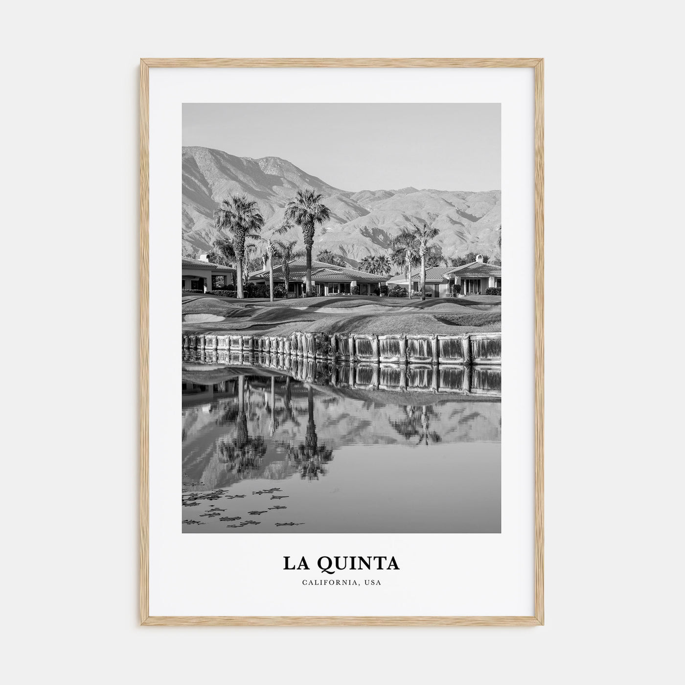 La Quinta Portrait B&W No 2 Poster