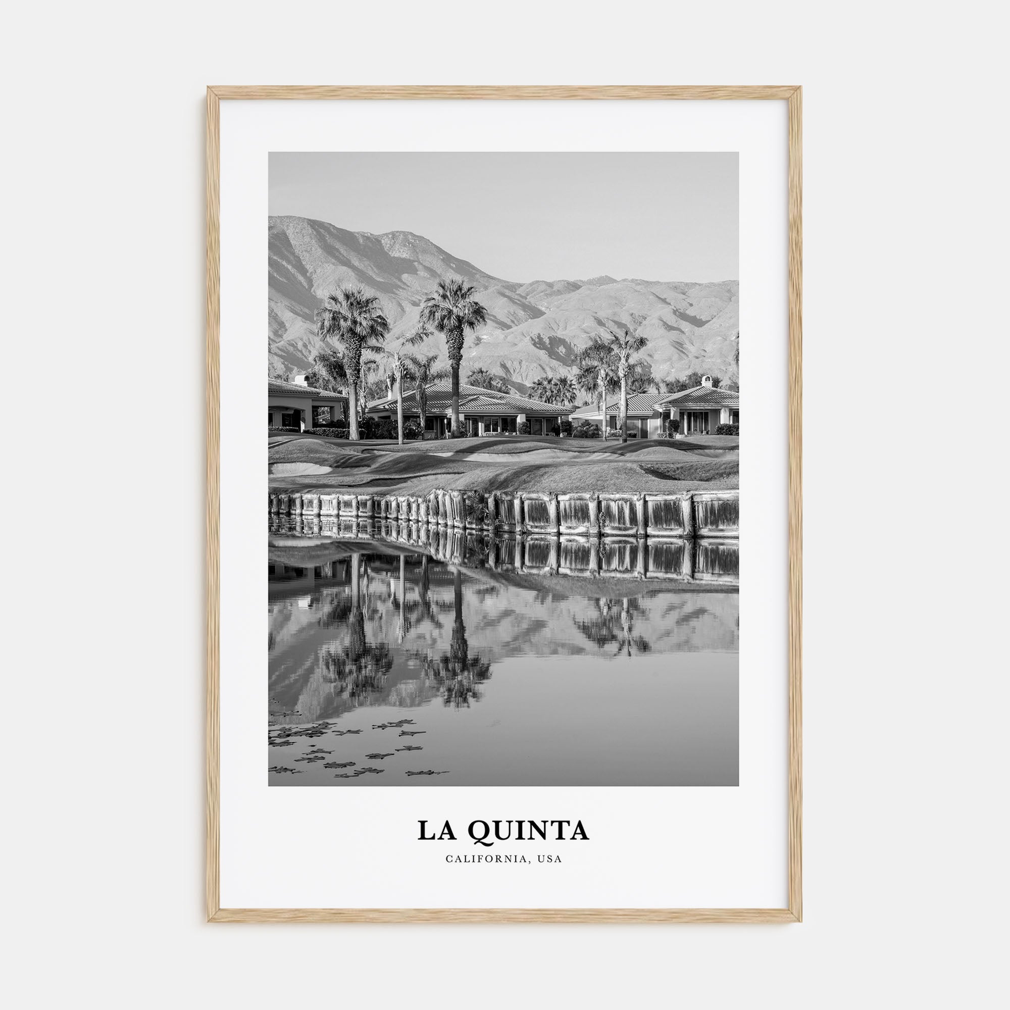 La Quinta Portrait B&W No 2 Poster