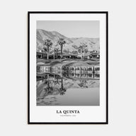 La Quinta Portrait B&W No 2 Poster