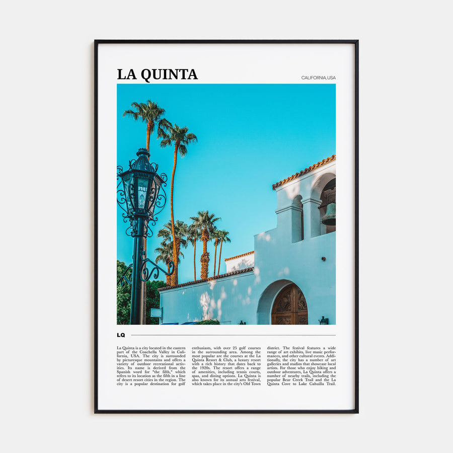 La Quinta Travel Color Poster