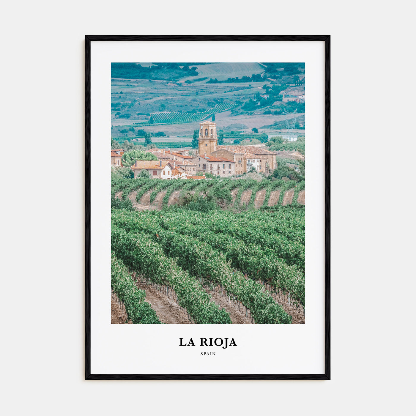 La Rioja Portrait Color Poster