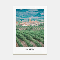 La Rioja Portrait Color Poster