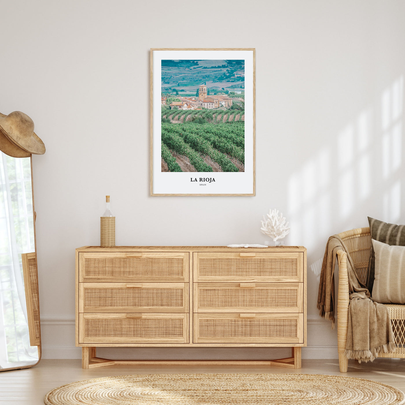 La Rioja Portrait Color Poster