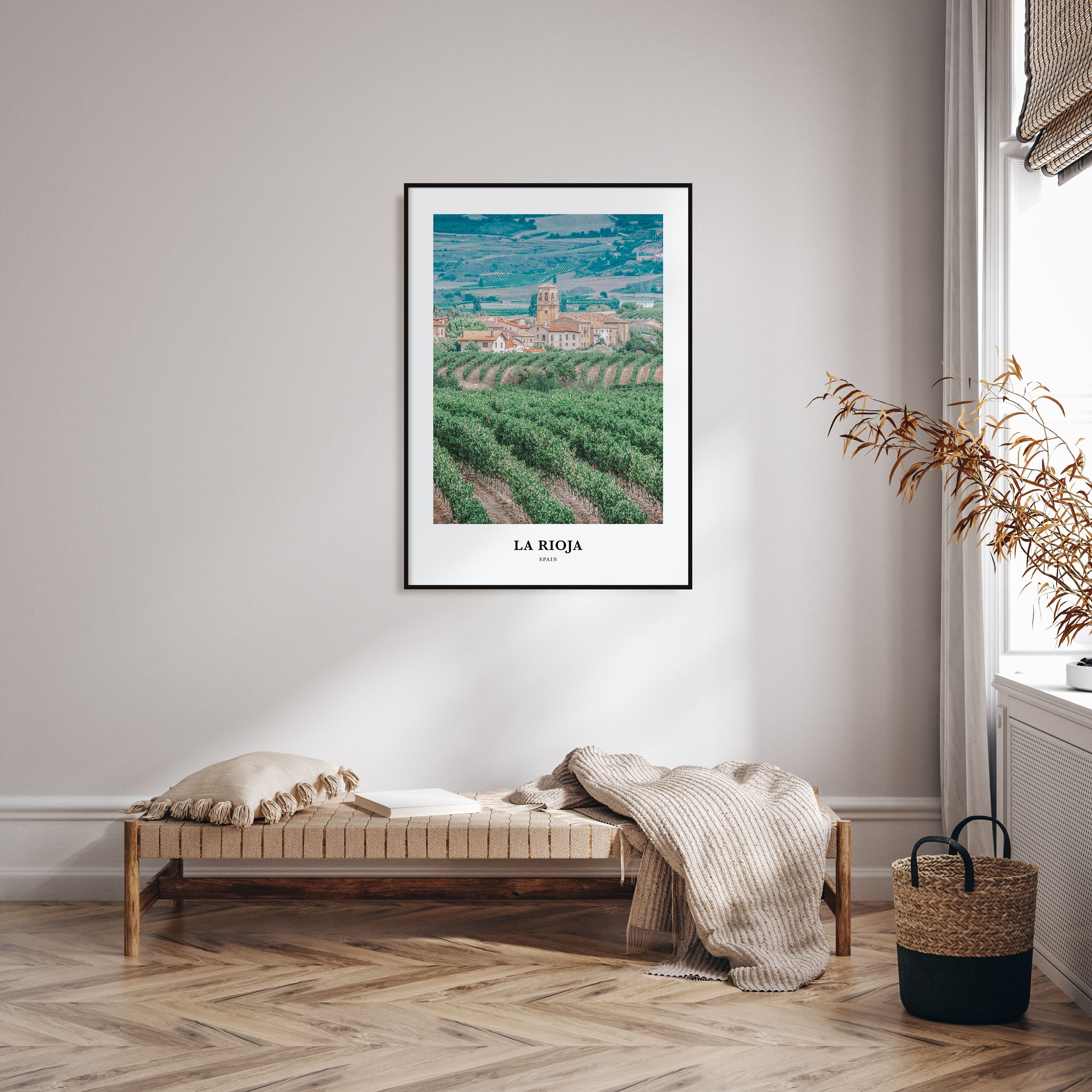 La Rioja Portrait Color Poster