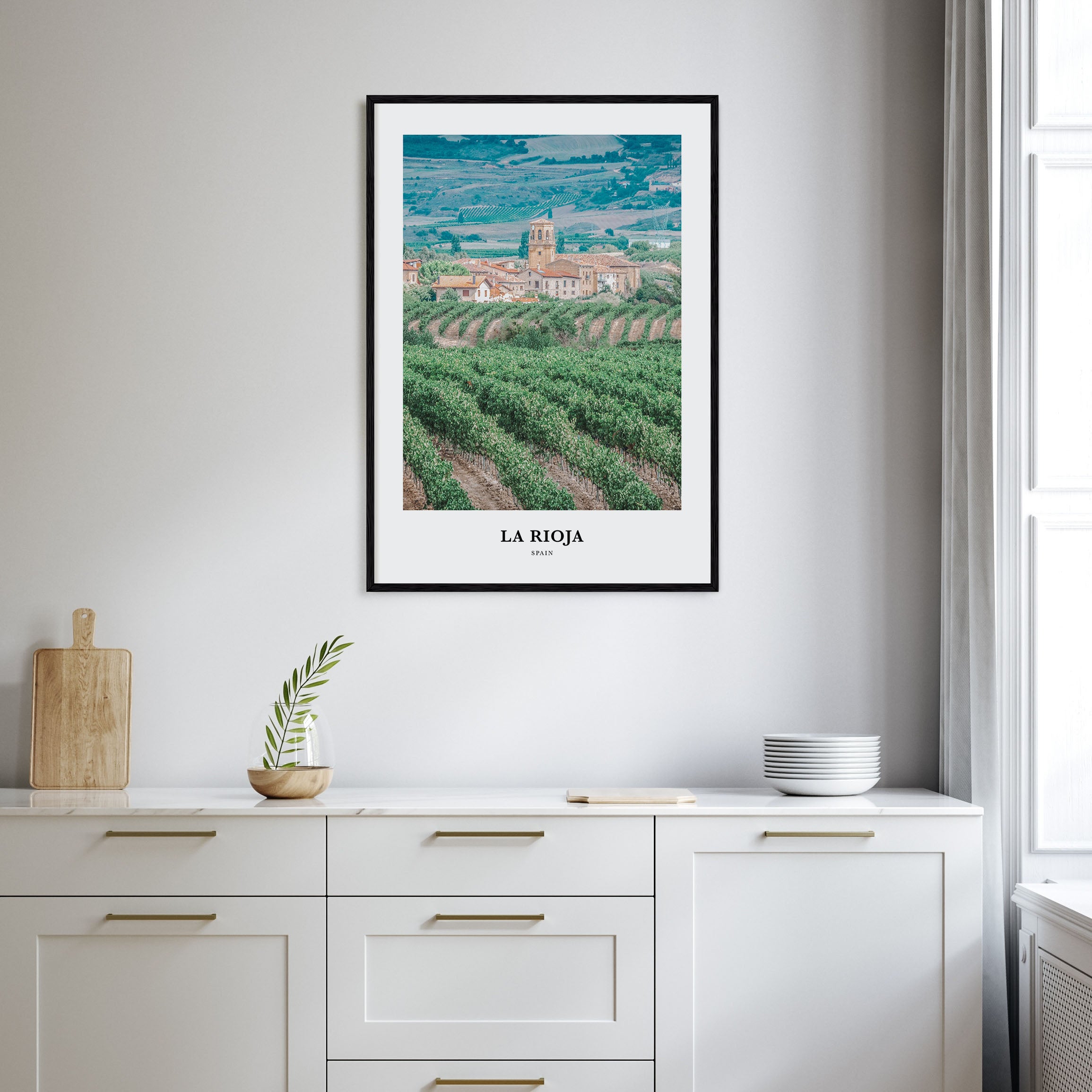 La Rioja Portrait Color Poster