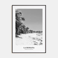 La Romana Portrait B&W Poster