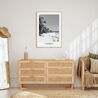 La Romana Portrait B&W Poster