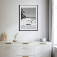 La Romana Travel B&W Poster