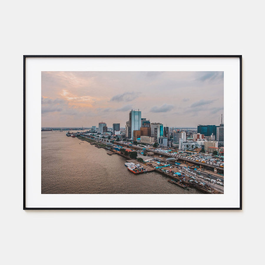 Lagos, Nigeria Landscape Color Poster