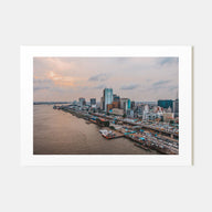 Lagos, Nigeria Landscape Color Poster