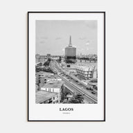 Lagos, Nigeria Portrait B&W No 2 Poster