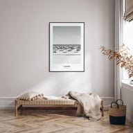 Lagos, Portugal Portrait B&W Poster