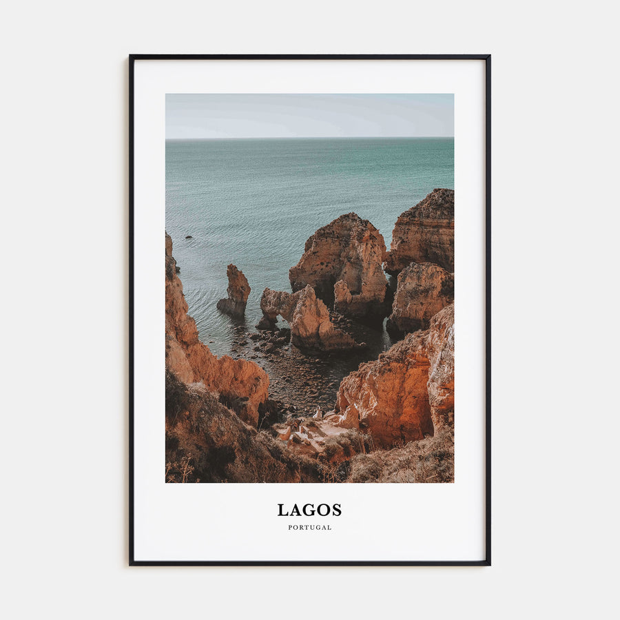 Lagos, Portugal Portrait Color Poster