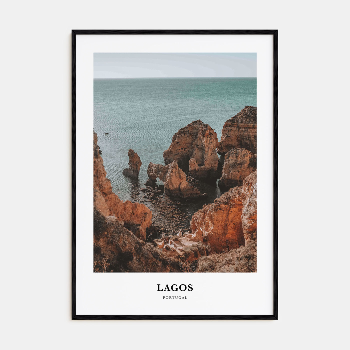 Lagos, Portugal Portrait Color Poster