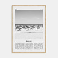 Lagos, Portugal Travel B&W Poster
