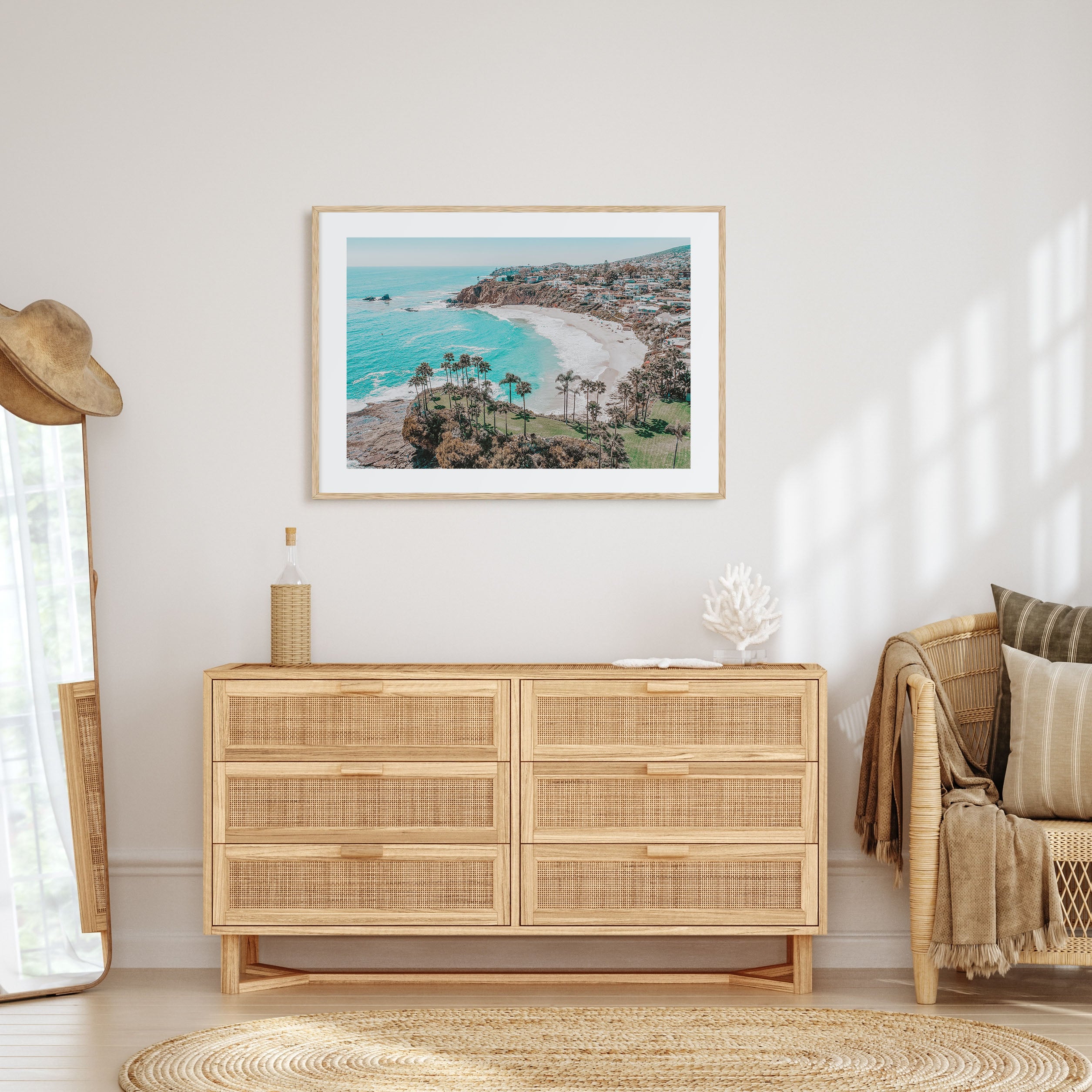 Laguna Beach Landscape Color Poster