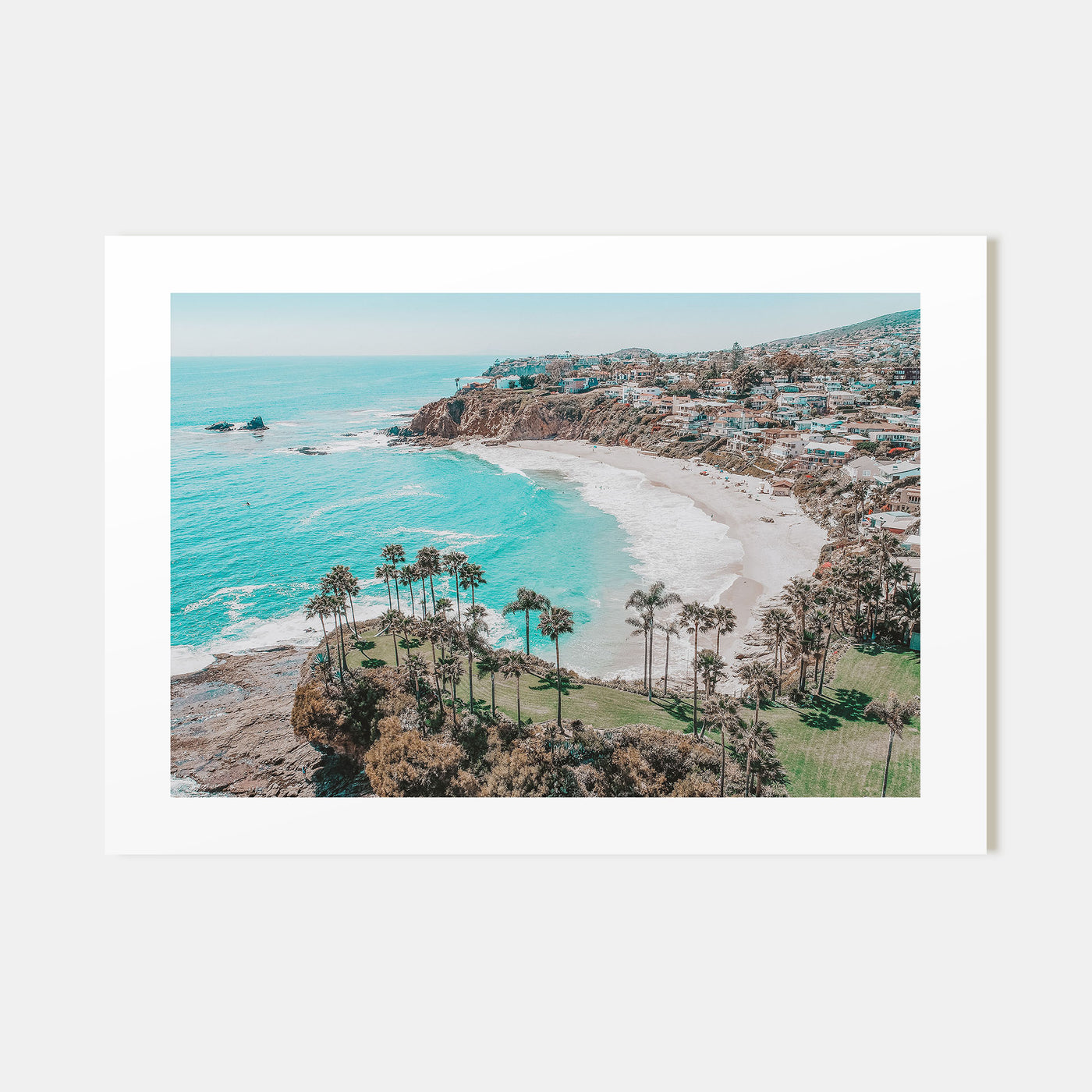 Laguna Beach Landscape Color Poster
