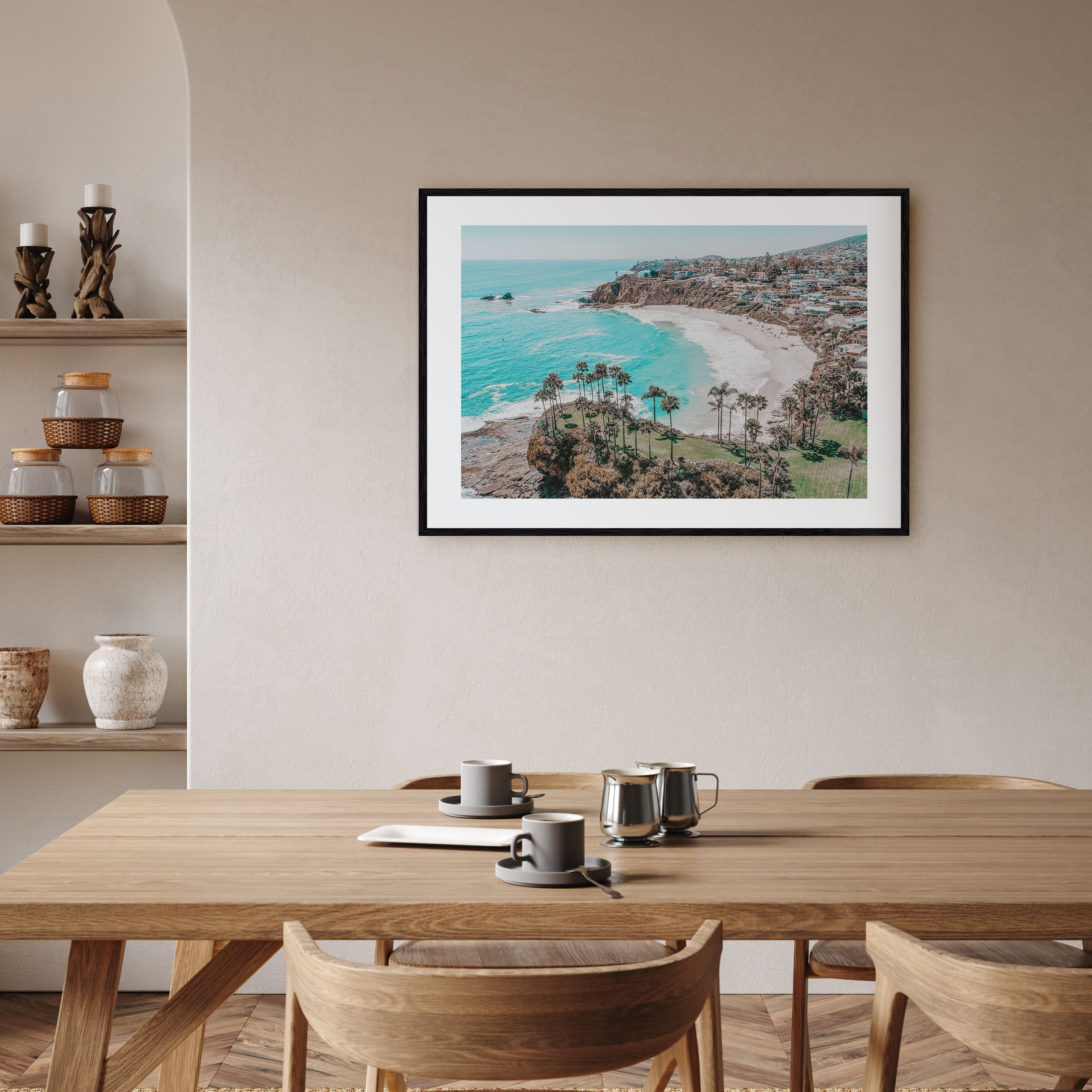 Laguna Beach Landscape Color Poster