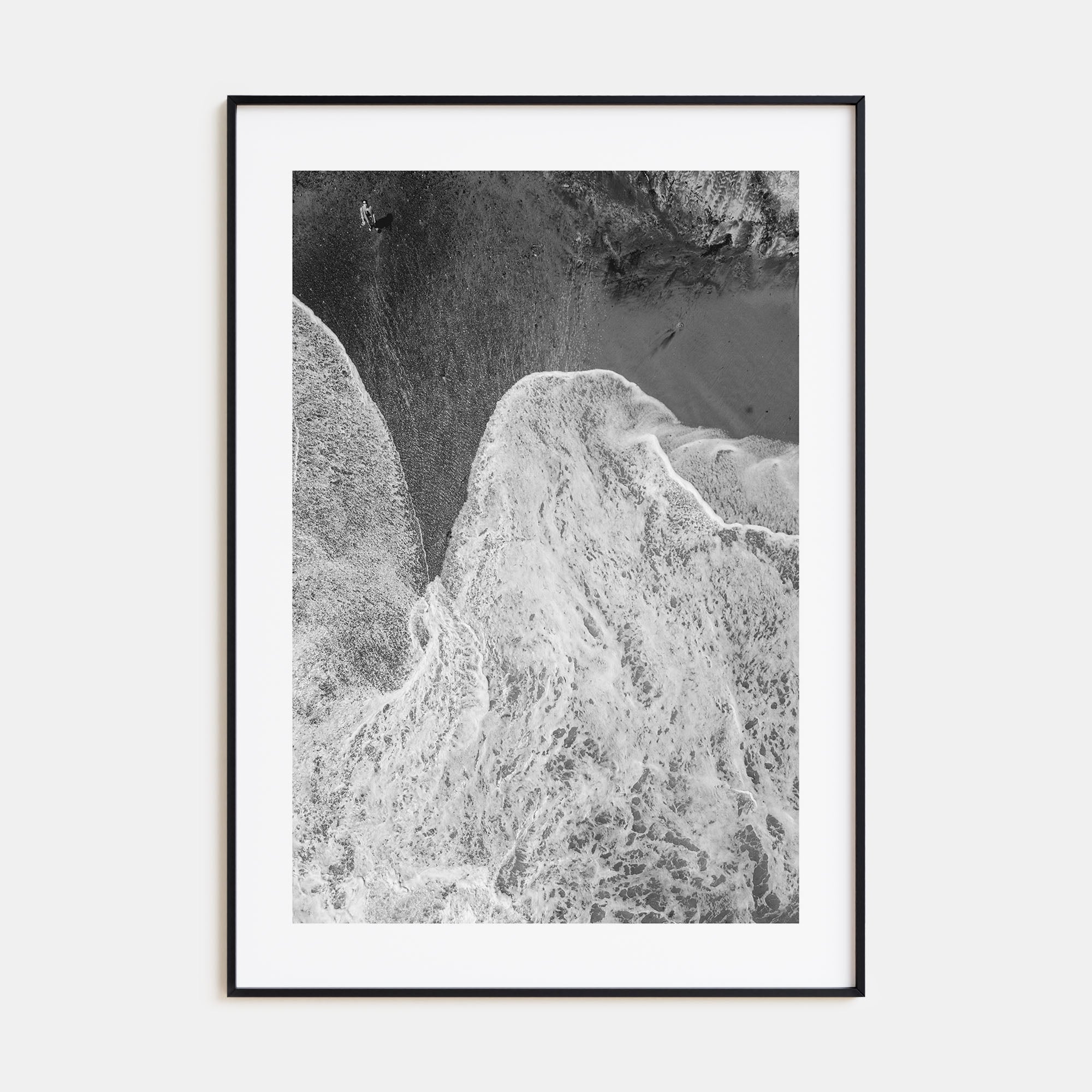 Laguna Beach Photo B&W No 2 Poster