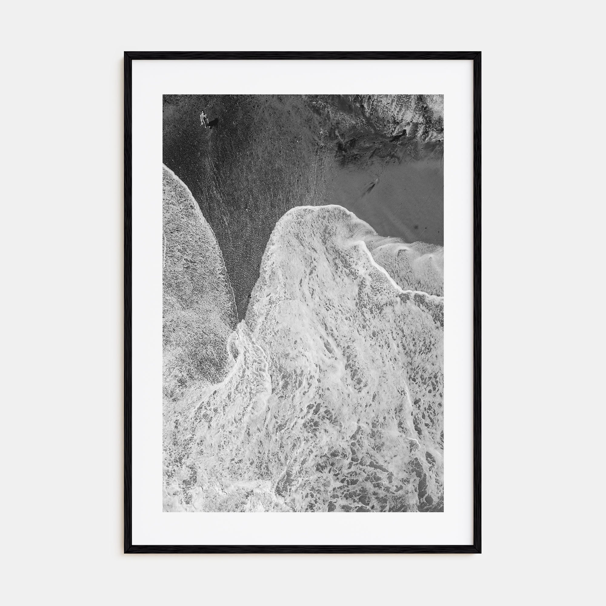 Laguna Beach Photo B&W No 2 Poster