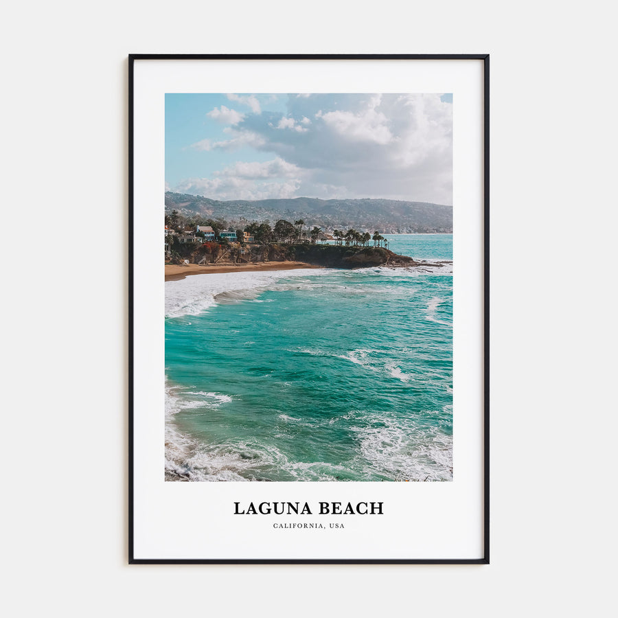 Laguna Beach Portrait Color No 2 Poster