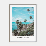 Laguna Beach Portrait Color No 3 Poster
