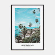 Laguna Beach Portrait Color No 3 Poster