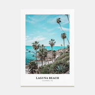 Laguna Beach Portrait Color No 3 Poster