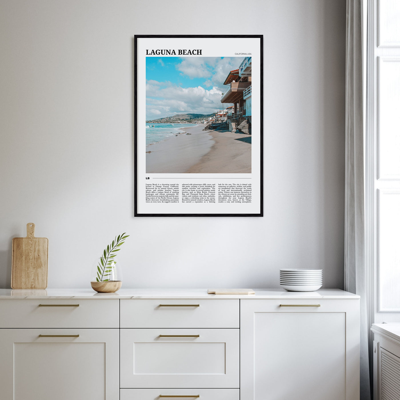 Laguna Beach Travel Color No 1 Poster