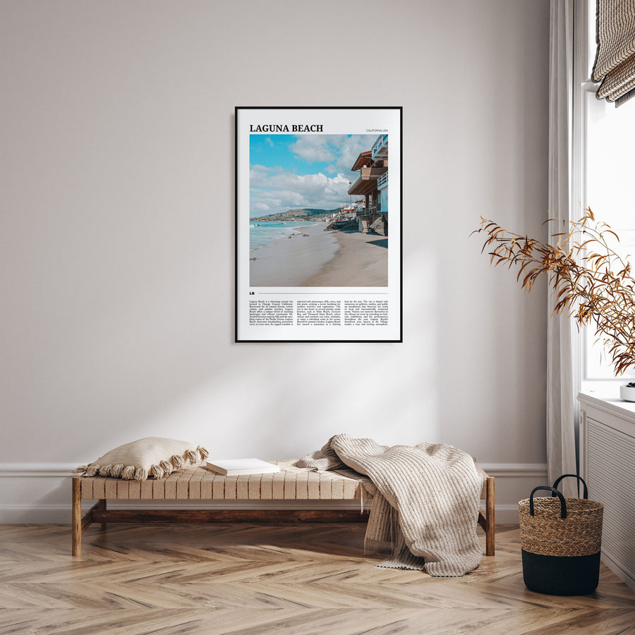 Laguna Beach Travel Color No 1 Poster
