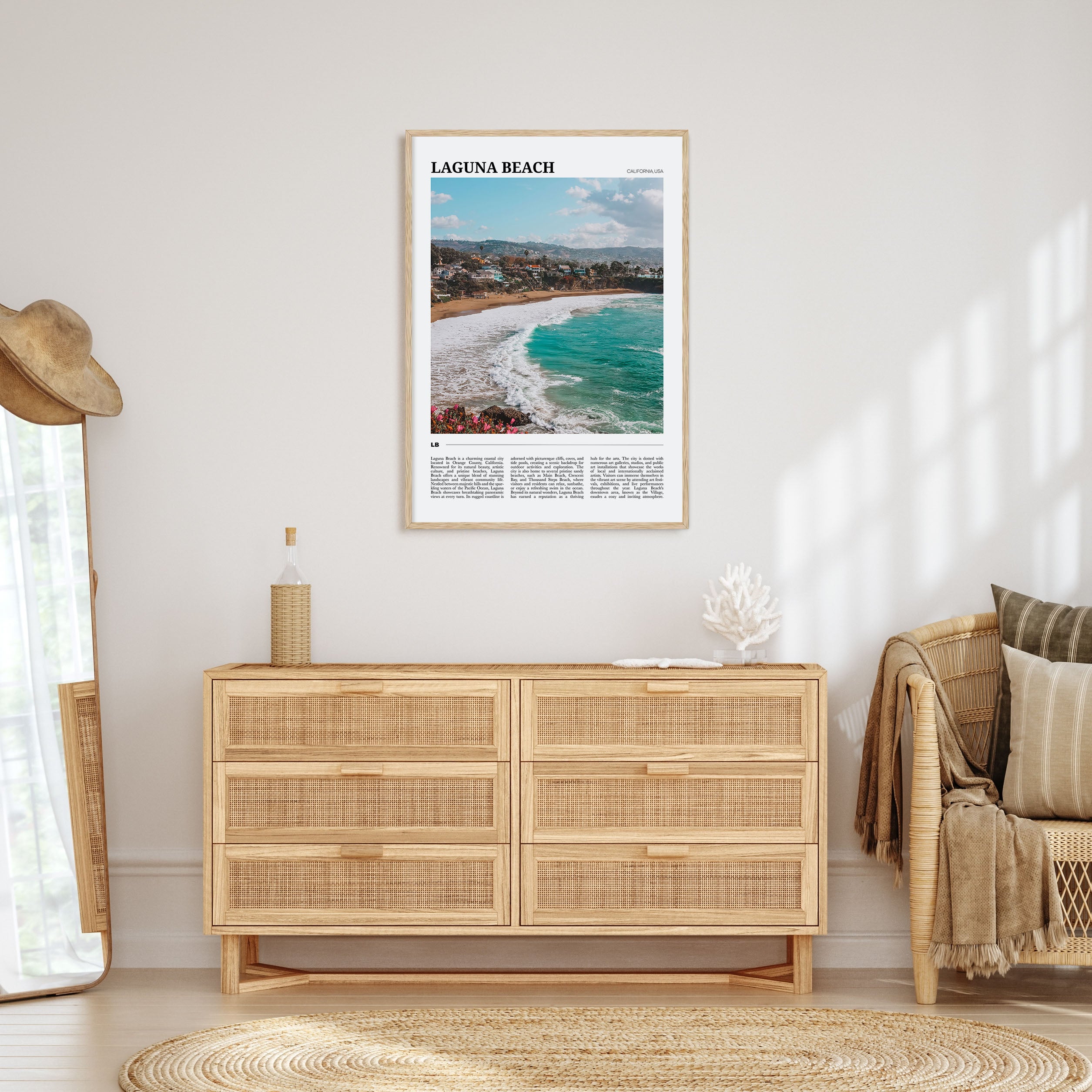 Laguna Beach Travel Color No 2 Poster